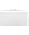 White Pro-Grade Self-Sealing Security Mailing Envelopes 115mm X 225mm Confidential Business Letter Size Peel And Seal 100 Pack Office Supply