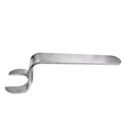 Pro Grade Top Shelf Concealed Spray Nozzle Wrench Set Two Piece Universal 1/2 Inch Silver tool for sprinkler maintenance.