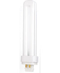 26 Watt Double Tube Compact Fluorescent Lamp With 4 Pin Base G24q-3 3500K Warm White, 82 CRI, ECOLOGIC, Long Life Of 12,000 Hours And 1710 Lumens For Electronic And Dimming Ballasts