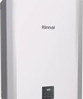 Heavy Duty Tankless Water Heater Indoor Outdoor Propane Natural Gas Compatible showing sleek design and digital control panel.