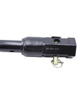Heavy Duty 2 Inch Female Hex To 2 Inch Male Round Auger Shaft Adapter For Drill Attachments Converts Hex To Round Bolt Pin