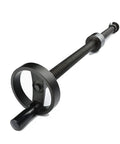 Trapezoidal Lead Screw Set With Hand Wheel And Crank, 100 Millimeter Hand Wheel Diameter, visible from angled view.
