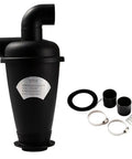 Heavy Duty Cyclone Dust Collector For Vacuum Cleaners, Do It Yourself Woodworking Turbocharged Separator, Industrial Dust Separator With Elbow, Keeps Your Vacuum Filter Clean From Dust, Debris, And Sawdust While Boosting Suction product.