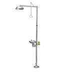 Emergency Eyewash Station Kit For Quick Eye And Body Rinses, 304 Stainless Steel Eyewash And Shower Combo With Built-In Filtration