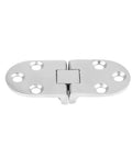 Marine Grade 316 Stainless Steel Door Hinges Mirror Polished Flush Mount 2 Pack For Cabin Hatch And Boat Compartments