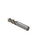 Angled view end mill, 5/8 in diameter, 5/8 in shank, 4-flute HSS cutter