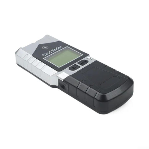 Magnetic for stud Detector Metal Wood Pipe Finder Magnetic for(Silver) handheld device angled view with LCD screen