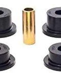 A Arm Bushing FTS1000 Suspension Upgrade For Front Or Rear, Beefed Up Heavy Duty Replacement That Improves Handling, Alignment, And Ride Quality, Easy Install, Regular Color, black bushings and gold sleeves set