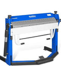 50 Inch Foot Clamp Pan And Box Brake For Light Duty Sheet Metal Folding Pro Grade Performance Bend Up To 135 Degrees With 1.9 Inch Clamping Lift
