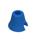 Bell Shaped Silicone Resin Infusion Port for Vacuum Infusion No Fuss Easy Install Smooth Interior Secure Seal and Efficient Resin Flow Versatile Connection for Resin Tubes and DIY Composite Projects, blue silicone port