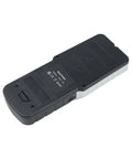 Magnetic for stud Detector Metal Wood Pipe Finder Magnetic for(Silver) view showing back side design with battery compartment.
