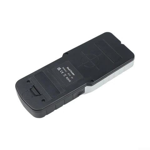 Magnetic for stud Detector Metal Wood Pipe Finder Magnetic for(Silver) view showing back side design with battery compartment.