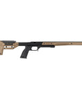 Side view of Oryx Sportsman CZ 455 Right Hand Rifle Chassis in Flat Dark Earth with sleek design for stability and easy handling.