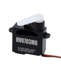 Beast Mode Digital Servo Featuring 3kg Heavy Duty Torque Brushless Coreless Motor 8.4V Fast Response with white arm.