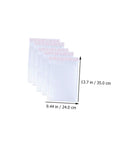 25 Pack White Bubble Mailers Self Seal Padded Envelopes 24x35+5cm Waterproof Shockproof Packaging Bags stacked side view