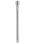 Grease Monkey Approved 10 Inch Socket Extension Bar For Half Drive Ratchets Anti Slip Grip Rust Proof Alloy Steel, polished surface.