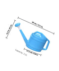 Long Spout Watering Can For Indoor And Outdoor Plants Plastic Watering Pot With Durable Ergonomic Handle And Long Nozzle Easy Grip For Flowers Foliage And Houseplants Sky Blue Gardening Tool, 2.5L, 40 cm
