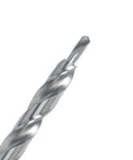 Close-up of a drill bit from the Workhorse Pocket Hole Drill Bit Set With Depth Stop Collar For Precise Pocket Holes And Clean Guided Drilling In Woodworking Projects Two Pack Featuring One Quarter Inch Hex Shank Bits And Includes L Wrenches By POWERTEC.