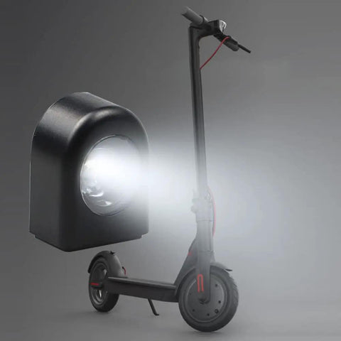 All Weather Waterproof LED Scooter Headlight Front Lamp With Clear Lens For Electric Scooters Replacement Headlight For Xiaomi M365 Series M365 1S Pro Low Power Consumption Seriously Bright
