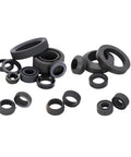 Top Tier Rotary Joint Graphite Sealing Ring Built To Crush Crazy Heat While Delivering Smooth Operation And Serious Thermal Shock Shield For Rough Shop Floor Jobs Fits Cylindrical Or Spherical Machines With Standard 240X180X45 Dimensions - Assorted sizes of graphite sealing rings.