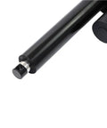 Close-up of Rock Solid Electric Linear Actuator Motor showing black metal body and end connector for smooth operation.