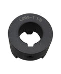 Beefed-Up L095 X 1-1/8 Inch Coupling Hub With 1/4 Inch Keyway And Set Screw For L-Jaw Style Interchangeable Jaw Couplers close-up