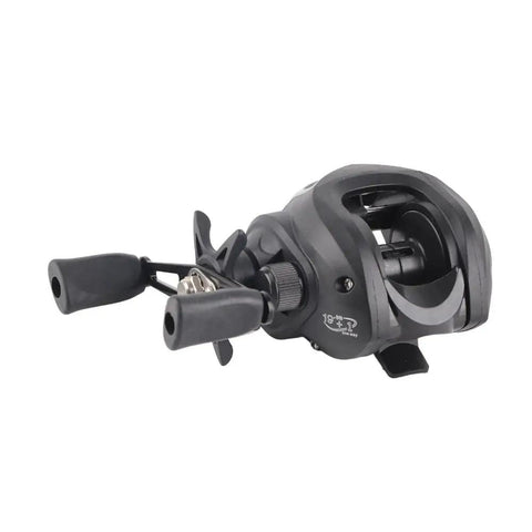 Low Profile Fishing Reel With Nylon Spool, 8 Kg Drag, 7.2:1 Gear Ratio, Smooth Casting for Freshwater and Saltwater, Right Hand Retrieve