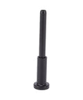 Hardcore Marine Grade 316 Stainless Steel Concealed Cable Railing Kit 1/8 Inch With Slick Black Oxide Finish, black post connector.