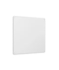 12 By 12 Natural Polystyrene Wall Access Panel For Plumbing And Electrical Service With Countersunk Screw Holes side view showing smooth surface.