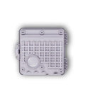 Heavy Duty Weatherproof Multi Purpose Enclosure 9x9x4 Inch With Cable Retention Slots Flexible Mounting Bosses Poly Case