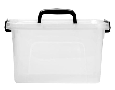 Tough As Nails Clear Storage Latch Boxes 6 Pack With Secure Seal Lids And Rugged Carry Handles Non Toxic Impact Resistant Plastic Totes For Closet Pantry Gear Organization That Are Legit Top Tier Picks