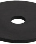 Neoprene Fender Washer 1/4 inch thick, 1-1/4 inch outer diameter, heavy-duty cushion close-up view.