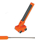 Pro Grade Magnetic Wire Puller For Behind Walls And Tight Spaces With Rare-Earth Magnets, Stainless Steel Leader, And Rolling Mar-Resistant Wheels