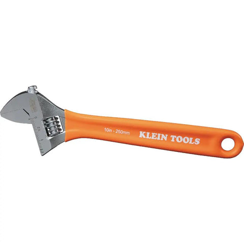 Adjustable Wrench Set With Extra Capacity 6 Inch And 10 Inch Forged Alloy Steel Wrenches Dipped Handles For Extra Grip Heavy Duty