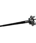 Heavy Duty Rear Right Axle Shaft For GMC Canyon 2015-2022 shown from side angle, sturdy steel construction with bolts.