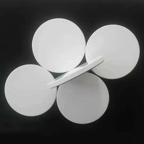 144 Pcs Round Coaster Blanks 4.25 Inch Ceramic Tiles With Cork Backing, Sublimation Blanks For DIY Painting
