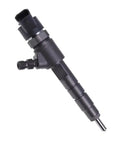 Beefed-Up Common Rail Diesel Fuel Injector For Yanmar 3TNV88C And 4TNV88C With Precise Fuel Metering For Consistent Engine Performance In Tough Construction Equipment Part No 0445110463, black metal injector