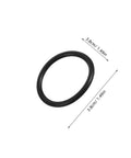 Must Have 10 Piece Rubber Sealing Ring Set For Pail Lids And Oil Buckets, Leakproof And Airtight Gasket Replacement For Farm And Job Site Use, Easy To Install Spare Part, Durable Rubber Seal Keeps Liquids Contained, black rubber ring 3.8cm