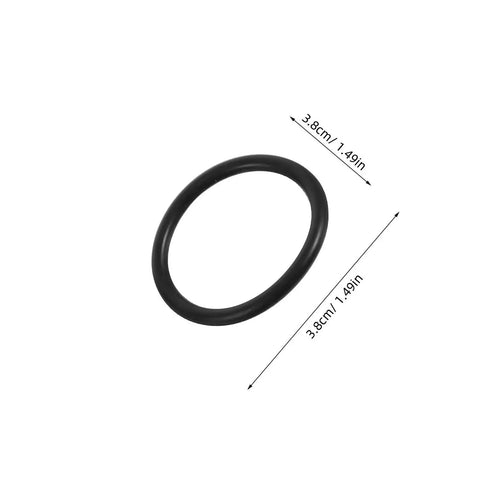 Must Have 10 Piece Rubber Sealing Ring Set For Pail Lids And Oil Buckets, Leakproof And Airtight Gasket Replacement For Farm And Job Site Use, Easy To Install Spare Part, Durable Rubber Seal Keeps Liquids Contained, black rubber ring 3.8cm