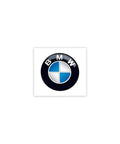 Key Fob Roundel Emblem For BMW 11mm Replacement Genuine OEM Part 66122155753, durable accessory, top view of one emblem