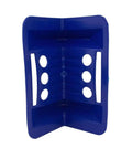 20 Pack 4x4x10 Blue Corner Protector V Shaped Edge Guards For Flatbed With Carrying Case, Cargo Load Safety Guard