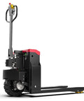 Heavy Duty Electric Pallet Jack With Lithium Battery 6600 Lbs Capacity Fork Truck For Warehouse Jobs Easy操控 with multi-function handle and robust design.