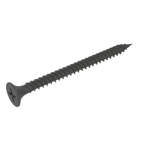 Heavy Duty Six By Two Inch Phillips Bugle Head Drywall Screws Featuring Fine Threads And Protective Phosphate Coating for light gauge steel.