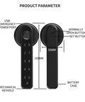 Smart Lock With Fingerprint And Password Keyless Entry Biometric Electric Door Lock Enhanced Security smooth operator dimensions and features