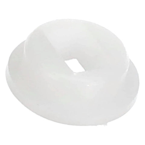 Heavy Duty Bushing Service Part for Commercial Restaurant Equipment, Exact Fit Drops In Place, Foodservice Grade Build to Take Continuous Operation, Restores Seal for Proper Fluids and Heat Transfer, white plastic bushing