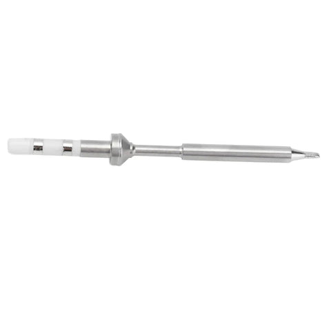 Top Notch Flat Ts-D24 Soldering Tip Replacement For 70W Ts100 Electric Iron side view showing steel handle and copper tip.