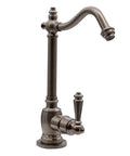 9-Inch Old School Victorian Style Cold Water Dispenser Faucet With Single Lever Handle, Satin Nickel Finish, Gooseneck Spout