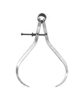 Front view of Big Horn 19052C 8-inch outside caliper with steel arms and screw adjustment