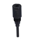 Heavy Duty Alloy Router Collet Extension Chuck For Woodworking, Pro Grade Router Sled Round Shank Milling Bit Extensions, Rod Shank Collet Extension, Rabbeting Router Bits For Clean Grooves And Smooth Cuts