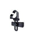 Black clip mount compatible with Quick Focus Monocular Telescope For Travel, Concerts And Hiking, made of durable plastic.